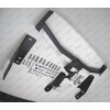 FA 0602-E(N) Бизон Фаркоп с хромированной накладкой на Toyota Land Cruiser Prado 150 2010-2023, Toyota Land Cruiser Prado 120 2002-2010 без подрезки бампера. Тип шара: E (легкосъемный шар под квадрат). Нагрузки: 3300/120 кг. Не комплектуется электрикой
