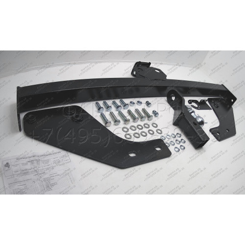 FA 0646-E Бизон Фаркоп на Great Wall Wingle 3,5,7 2008- без подрезки бампера. Тип шара: E (легкосъемный шар под квадрат). Нагрузки: 3200/120 кг. Не комплектуется электрикой