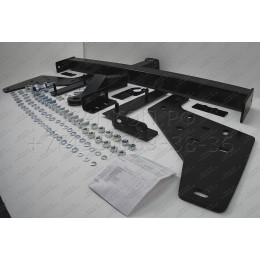 FA 0648-E Бизон Фаркоп на Mitsubishi L200 2006-2015 без подрезки бампера. Тип шара: E (легкосъемный шар под квадрат). Нагрузки: 3500/120 кг. Не комплектуется элек