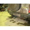 FA 0661-E Бизон Фаркоп на Tagaz Tager 2008-2011, SsangYong Korando 1997-2003 без подрезки бампера. Тип шара: E (легкосъемный шар под квадрат). Нагрузки: 2500/120 кг. Не комплектуется электрикой