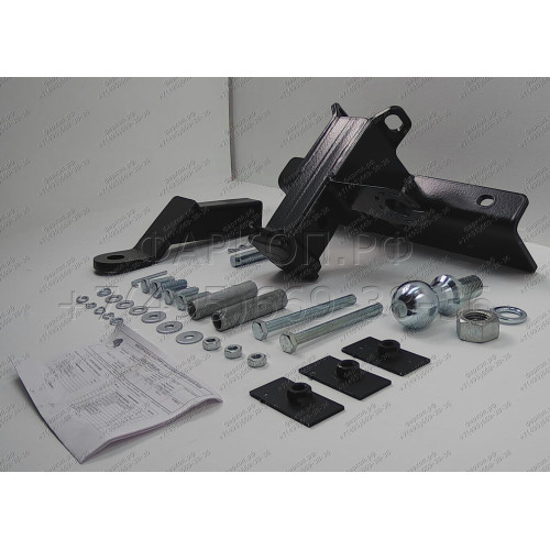 FA 0661-E Бизон Фаркоп на Tagaz Tager 2008-2011, SsangYong Korando 1997-2003 без подрезки бампера. Тип шара: E (легкосъемный шар под квадрат). Нагрузки: 2500/120 кг. Не комплектуется электрикой