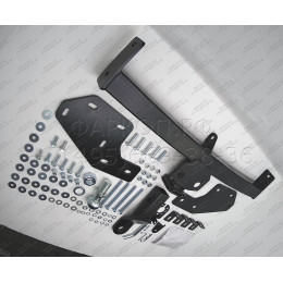 FA 0951-E Бизон Фаркоп на Honda Element 2003-2011 без подрезки бампера. Тип шара: E (легкосъемный шар под квадрат). Нагрузки: 2500/120 кг. Не комплектуется элект