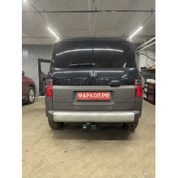FA 0951-E Бизон Фаркоп на Honda Element 2003-2011 без подрезки бампера. Тип шара: E (легкосъемный шар под квадрат). Нагрузки: 2500/120 кг. Не комплектуется элект