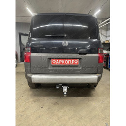 FA 0951-E Бизон Фаркоп на Honda Element 2003-2011 без подрезки бампера. Тип шара: E (легкосъемный шар под квадрат). Нагрузки: 2500/120 кг. Не комплектуется элект