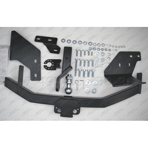 FA 0970-E Бизон Фаркоп на Mitsubishi Outlander XL 2007-2012 без подрезки бампера. Тип шара: E (легкосъемный шар под квадрат). Нагрузки: 3200/120 кг. Не комплектуется электрикой