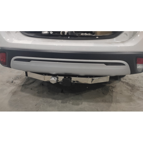 FA 0995-E Бизон Фаркоп на Mitsubishi Outlander 2012-2022 без подрезки бампера. Тип шара: E (легкосъемный шар под квадрат). Нагрузки: 3200/120 кг. Не комплектуется электрикой