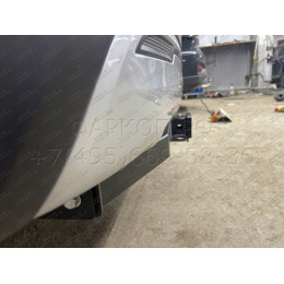 FA 0995-E Бизон Фаркоп на Mitsubishi Outlander 2012-2022 без подрезки бампера. Тип шара: E (легкосъемный шар под квадрат). Нагрузки: 3200/120 кг. Не комплектуется эл