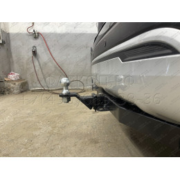 FA 0995-E Бизон Фаркоп на Mitsubishi Outlander 2012-2022 без подрезки бампера. Тип шара: E (легкосъемный шар под квадрат). Нагрузки: 3200/120 кг. Не комплектуется эл