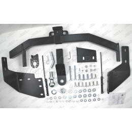 FA 0995-E Бизон Фаркоп на Mitsubishi Outlander 2012-2022 без подрезки бампера. Тип шара: E (легкосъемный шар под квадрат). Нагрузки: 3200/120 кг. Не комплектуется эл