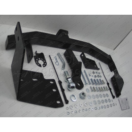 FA 0995-E Бизон Фаркоп на Mitsubishi Outlander 2012-2022 без подрезки бампера. Тип шара: E (легкосъемный шар под квадрат). Нагрузки: 3200/120 кг. Не комплектуется эл