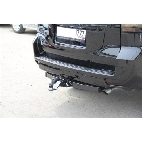 FA 1009-E Бизон Фаркоп на Toyota Land Cruiser Prado 150 2009-2023, Toyota Land Cruiser Prado 120 2002-2009 (3 точки крепления), Lexus GX 2003-2009, 2009-2023 без подрезки бампера. Тип шара: E (легкосъемный шар под квадрат). Нагрузки: 3500/120 кг. Не компл