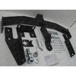FA 1009-E Бизон Фаркоп на Toyota Land Cruiser Prado 150 2009-2023, Toyota Land Cruiser Prado 120 2002-2009 (3 точки крепления), Lexus GX 2003-2009, 2009-2023 без подрезки бампера. Тип шара: E (легко