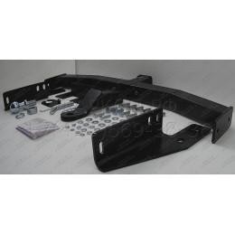 FA 1009-E Бизон Фаркоп на Toyota Land Cruiser Prado 150 2009-2023, Toyota Land Cruiser Prado 120 2002-2009 (3 точки крепления), Lexus GX 2003-2009, 2009-2023 без подрезки бампера. Тип шара: E (легко