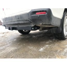 FA 1010-E Бизон Фаркоп на Toyota Highlander 1 XU20-40 2003-2010, Lexus RX 300/350/400 2003-2009 без подрезки бампера. Тип шара: E (легкосъемный шар под квадрат). Нагрузки: 3100/120 к