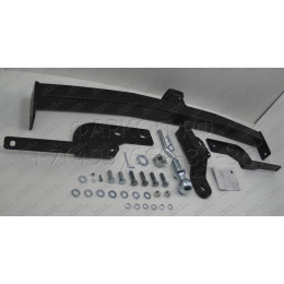 FA 1010-E Бизон Фаркоп на Toyota Highlander 1 XU20-40 2003-2010, Lexus RX 300/350/400 2003-2009 без подрезки бампера. Тип шара: E (легкосъемный шар под квадрат). Нагрузки: 3100/120 к