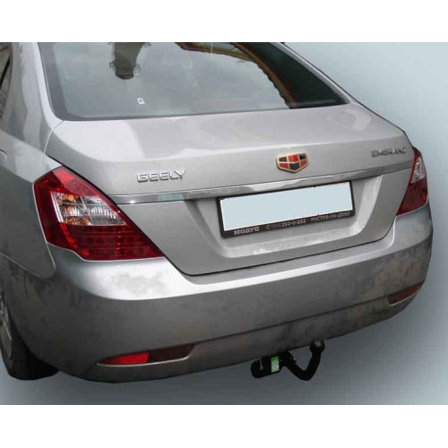 G202-A Лидер-плюс ТСУ для Geely Emgrand седан 2012-2019. Требуется подрезка бампера. Нагрузки: 1200/75 кг, масса фаркопа 12,18 кг (без электрики в комплекте)