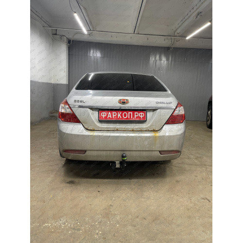 G202-A Лидер-плюс ТСУ для Geely Emgrand седан 2012-2019. Требуется подрезка бампера. Нагрузки: 1200/75 кг, масса фаркопа 12,18 кг (без электрики в комплекте)