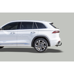 G205-A Лидер-плюс ТСУ для Geely Monjaro 2022- без выреза бампера. Тип шара: A. Нагрузки: 750/75 кг, масса фаркопа 15,1 кг (без электрики в комплекте)