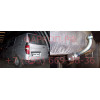H077C GALIA Полностью оцинкованный фаркоп на Hyundai Starex 2008-2018, 2018-2023, Hyundai H1 2008-2018, 2018-2023. Тип шара: C (горизонтальный съемный). Установка без снятия и выреза бампера. Нагрузки: 2300/100 кг, масса фаркопа 25,57 кг