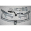 H077C GALIA Полностью оцинкованный фаркоп на Hyundai Starex 2008-2018, 2018-2023, Hyundai H1 2008-2018, 2018-2023. Тип шара: C (горизонтальный съемный). Установка без снятия и выреза бампера. Нагрузки: 2300/100 кг, масса фаркопа 25,57 кг