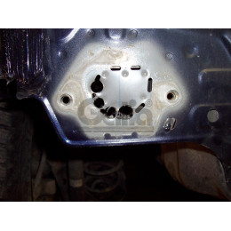 H079C GALIA Полностью оцинкованный фаркоп на Honda Jazz 2008-2014, Honda Fit 2008-2013. Тип шара: C (горизонтальный съемный). Невидимый вырез бампера. Нагрузки: 1100/82 