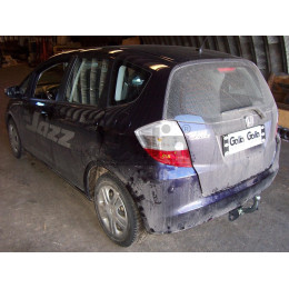 H079C GALIA Полностью оцинкованный фаркоп на Honda Jazz 2008-2014, Honda Fit 2008-2013. Тип шара: C (горизонтальный съемный). Невидимый вырез бампера. Нагрузки: 1100/82 
