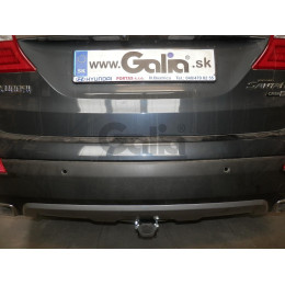 H094C GALIA Полностью оцинкованный фаркоп на Hyundai Grand Santa Fe 2014-2018. Подрозетник убирается за бампер. Тип шара: C (горизонтальный съемный). Невидимый 