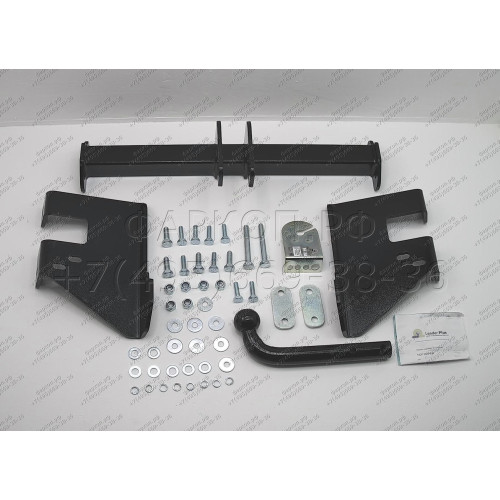 H204-A Лидер-плюс ТСУ для Hyundai Tucson 2004-2010, Kia Sportage 2005-2010 без снятия и выреза бампера. Нагрузки: 1500/75 кг, масса фаркопа 17,4 кг (без электрики в комплекте)