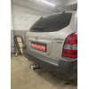 H204-A Лидер-плюс ТСУ для Hyundai Tucson 2004-2010, Kia Sportage 2005-2010 без снятия и выреза бампера. Нагрузки: 1500/75 кг, масса фаркопа 17,4 кг (без электрики в комплекте)