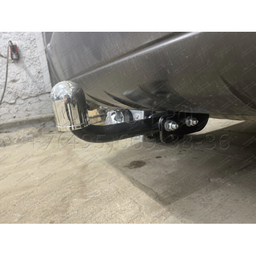 H204-A Лидер-плюс ТСУ для Hyundai Tucson 2004-2010, Kia Sportage 2005-2010 без снятия и выреза бампера. Нагрузки: 1500/75 кг, масса фаркопа 17,4 кг (без электрики в комплекте)
