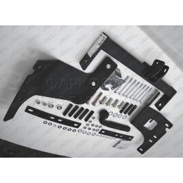 HN 02 AVTOS Фаркоп на Honda CR-V 2002-2007 без подрезки бампера. Тип шара: A. Нагрузки: 1500/75 кг, масса фаркопа 17 кг (без электрики в комплекте)