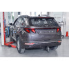 HTS-21-991122.00 PT GROUP Фаркоп на Hyundai Tucson 2021- (сборка РФ), Kia Sportage 2022- без подрезки бампера. Тип шара: E (легкосъемный шар под квадрат). Нагрузки: 2500/100 кг, масса фаркопа 20,3 кг (без электрики в комплекте)