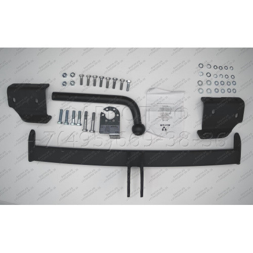 HY 22 AVTOS Фаркоп на Hyundai ix35 2010-2015, Kia Sportage 2010-2015. Необходима подрезка бампера. Тип шара: A. Нагрузки: 2000/100 кг, масса фаркопа 15 кг (без электрики в комплекте)