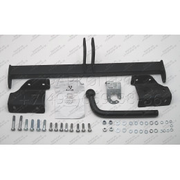 HY 22 AVTOS Фаркоп на Hyundai ix35 2010-2015, Kia Sportage 2010-2015. Необходима подрезка бампера. Тип шара: A. Нагрузки: 2000/100 кг, масса фаркопа 15 кг (без электрики в ком