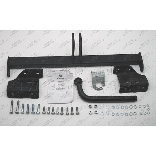 HY 22 AVTOS Фаркоп на Hyundai ix35 2010-2015, Kia Sportage 2010-2015. Необходима подрезка бампера. Тип шара: A. Нагрузки: 2000/100 кг, масса фаркопа 15 кг (без электрики в комплекте)
