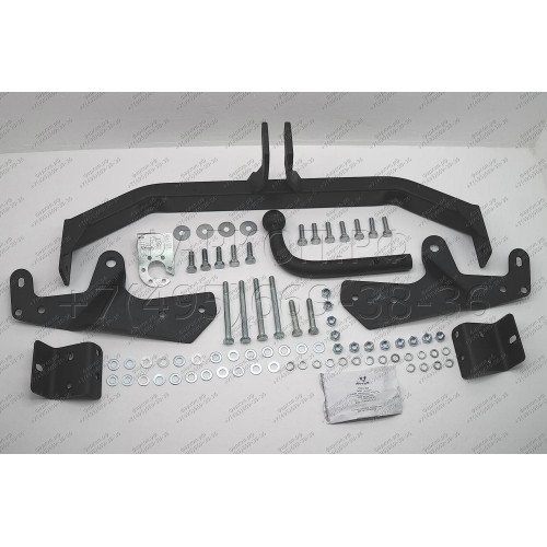 HY 26 AVTOS Фаркоп на Hyundai H1 2008-2018, 2018-2023. Необходима подрезка бампера. Тип шара: A. Нагрузки: 2000/90 кг, масса фаркопа 16,5 кг (без электрики в комплекте)