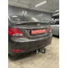 HY 32 AVTOS Фаркоп на Hyundai Solaris седан/хетчбек 2010-2016 без выреза в бампере. Тип шара: A. Нагрузки: 1200/75 кг, масса фаркопа 16,5 кг (без электрики в комплекте)