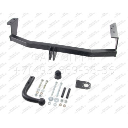 H.H12.A HALTY Фаркоп на Honda Stepwagon 2WD/4WD, кроме авто с обвесом 2005-2009 без подрезки бампера. Тип шара: A. Нагрузки: 750/75 кг, масса фаркопа 13,95 кг