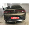 91715-A MOTODOR Фаркоп с оцинкованным шаром на Renault Arkana 2019-2022 без выреза в бампере. Тип шара: A. Нагрузки: 1500/75 кг, масса фаркопа 16,5 кг (без электрики в комплекте)