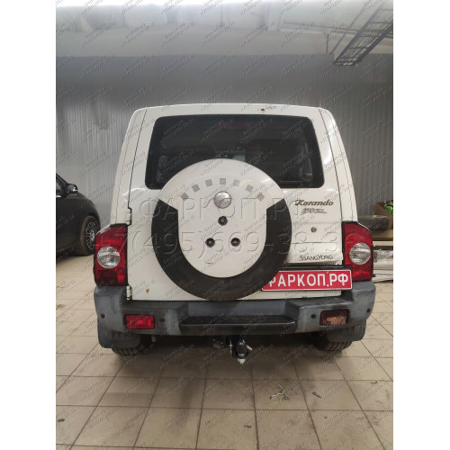 FA 0661-E Бизон Фаркоп на Tagaz Tager 2008-2011, SsangYong Korando 1997-2003 без подрезки бампера. Тип шара: E (легкосъемный шар под квадрат). Нагрузки: 2500/120 кг. Не комплектуется электрикой