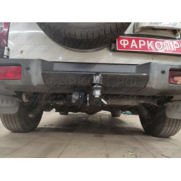 FA 0661-E Бизон Фаркоп на Tagaz Tager 2008-2011, SsangYong Korando 1997-2003 без подрезки бампера. Тип шара: E (легкосъемный шар под квадрат). Нагрузки: 2500/120 кг. Не компл