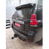FA 1009-E Бизон Фаркоп на Toyota Land Cruiser Prado 150 2009-2023, Toyota Land Cruiser Prado 120 2002-2009 (3 точки крепления), Lexus GX 2003-2009, 2009-2023 без подрезки бампера. Тип шара: E (легкосъемный шар под квадрат). Нагрузки: 3500/120 кг. Не компл