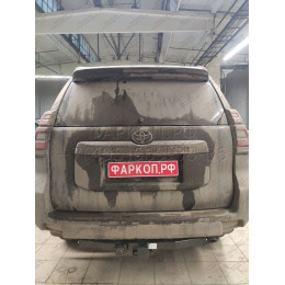 FA 1010-E Бизон Фаркоп на Toyota Highlander 1 XU20-40 2003-2010, Lexus RX 300/350/400 2003-2009 без подрезки бампера. Тип шара: E (легкосъемный шар под квадрат). Нагрузки: 3100/120 к