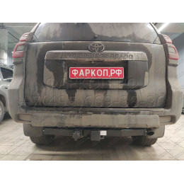 FA 1010-E Бизон Фаркоп на Toyota Highlander 1 XU20-40 2003-2010, Lexus RX 300/350/400 2003-2009 без подрезки бампера. Тип шара: E (легкосъемный шар под квадрат). Нагрузки: 3100/120 к