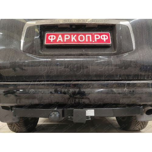 FA 1009-E Бизон Фаркоп на Toyota Land Cruiser Prado 150 2009-2023, Toyota Land Cruiser Prado 120 2002-2009 (3 точки крепления), Lexus GX 2003-2009, 2009-2023 без подрезки бампера. Тип шара: E (легкосъемный шар под квадрат). Нагрузки: 3500/120 кг. Не компл