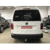 VW 21 AVTOS Фаркоп на Volkswagen Caddy 2004-2021 без подрезки бампера. Тип шара: A. Нагрузки: 1250/75 кг, масса фаркопа 22,5 кг (без электрики в комплекте)