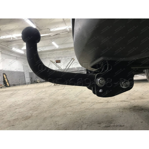 VW 21 AVTOS Фаркоп на Volkswagen Caddy 2004-2021 без подрезки бампера. Тип шара: A. Нагрузки: 1250/75 кг, масса фаркопа 22,5 кг (без электрики в комплекте)