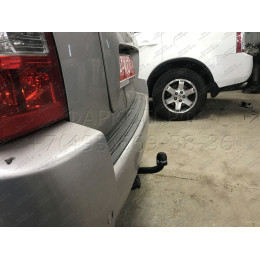 H204-A Лидер-плюс ТСУ для Hyundai Tucson 2004-2010, Kia Sportage 2005-2010 без снятия и выреза бампера. Нагрузки: 1500/75 кг, масса фаркопа 17,4 кг (без электрики в комплек