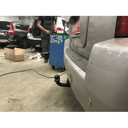 H204-A Лидер-плюс ТСУ для Hyundai Tucson 2004-2010, Kia Sportage 2005-2010 без снятия и выреза бампера. Нагрузки: 1500/75 кг, масса фаркопа 17,4 кг (без электрики в комплекте)