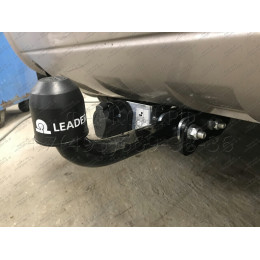 H204-A Лидер-плюс ТСУ для Hyundai Tucson 2004-2010, Kia Sportage 2005-2010 без снятия и выреза бампера. Нагрузки: 1500/75 кг, масса фаркопа 17,4 кг (без электрики в комплек
